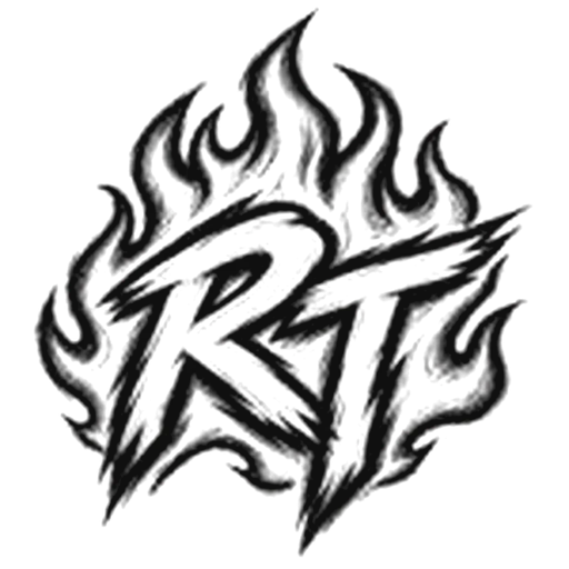 RossaThrifts flame RT logo